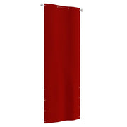 altanafskærmning 80x240 cm oxfordstof rød