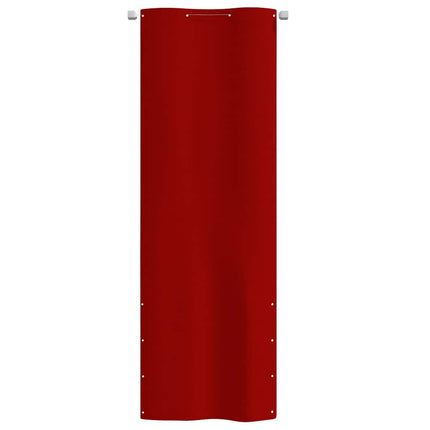 altanafskærmning 80x240 cm oxfordstof rød