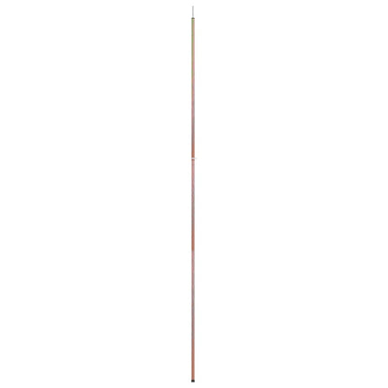 teleskopstang til telt 170-255 cm galvaniseret stål