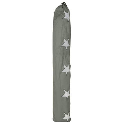 tipi til børn 115x115x160 cm med bærepose polyester grå