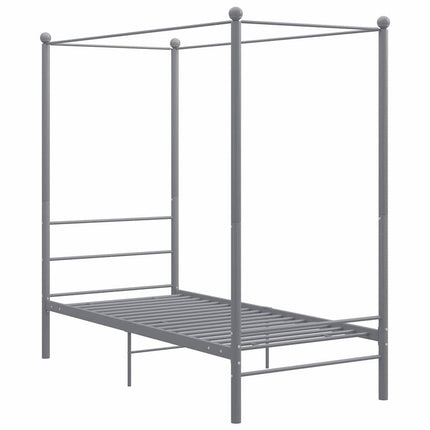 sengestel til himmelseng 90x200 cm metal grå
