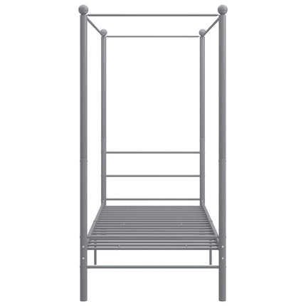 sengestel til himmelseng 90x200 cm metal grå