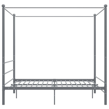 sengestel til himmelseng 160x200 cm metal grå