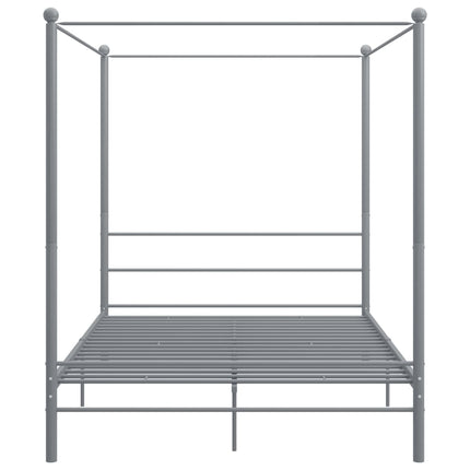 sengestel til himmelseng 160x200 cm metal grå