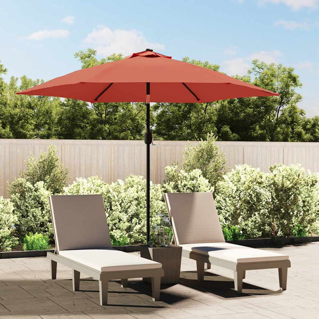 udskiftningsdug til parasol 300 cm terrakotta