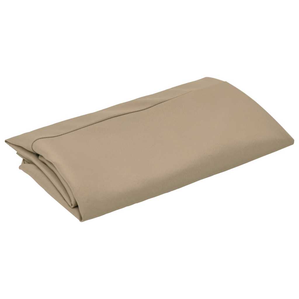reservestof til fritstående parasol taupe 350 cm