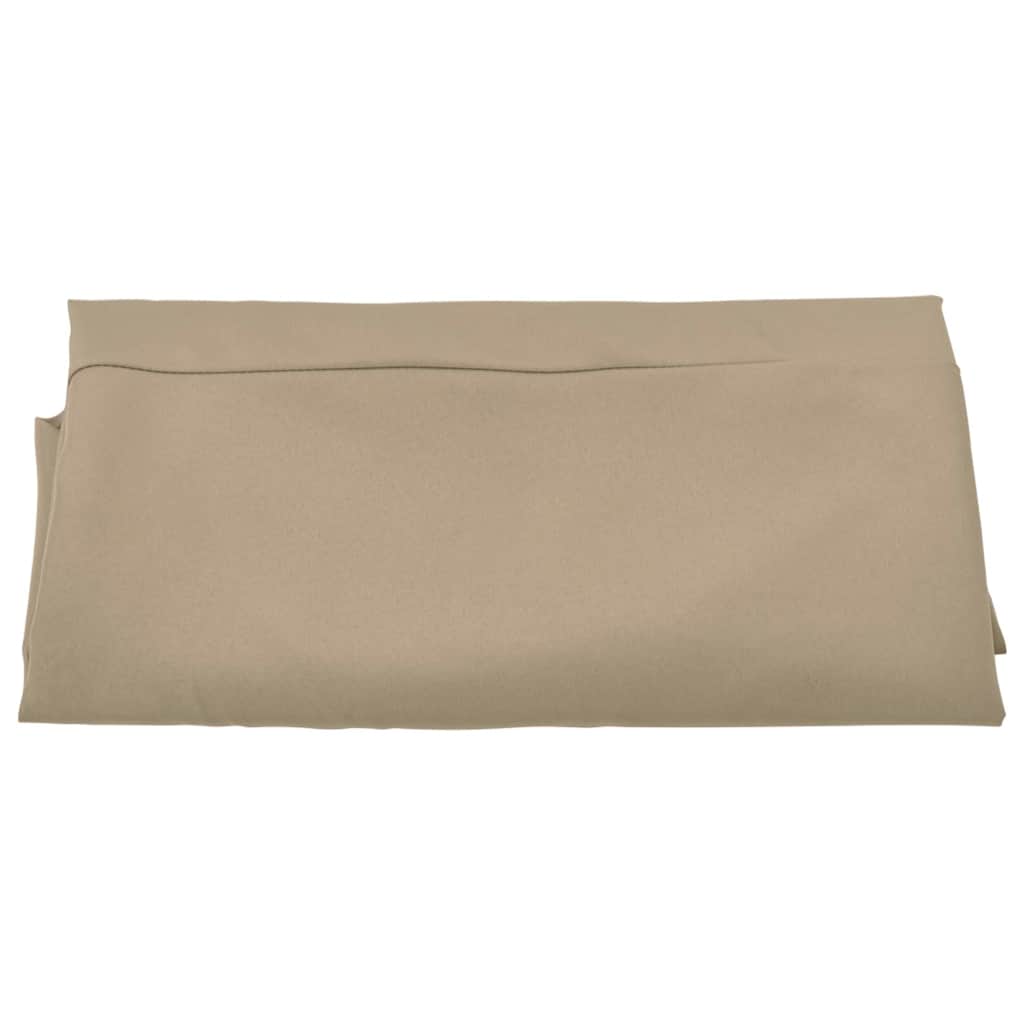 reservestof til fritstående parasol taupe 350 cm
