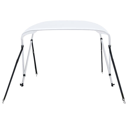 biminitop med 2 buer 180x150x110 cm hvid