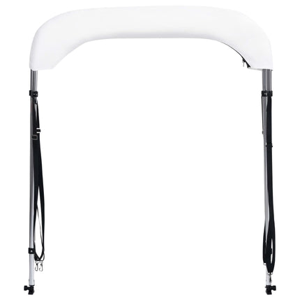 biminitop med 2 buer 180x150x110 cm hvid