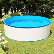 pool 350x90 cm hvid