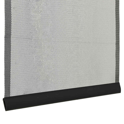 insektgardin til dør 100x220 cm polyester sort