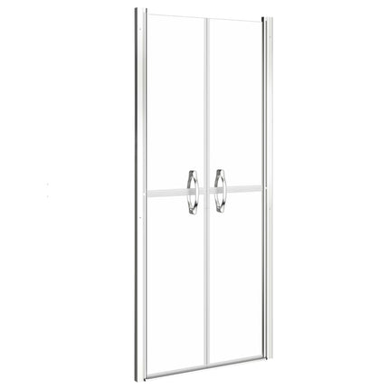 brusedør 101x190 cm klart sikkerhedsglas
