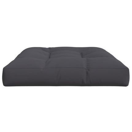 pallehynde 120x80x12 cm stof antracitgrå
