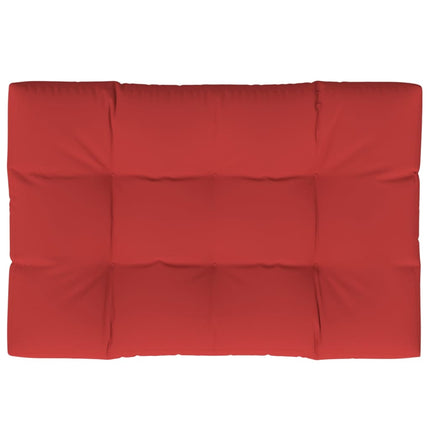 pallehynde 120x80x12 cm stof rød