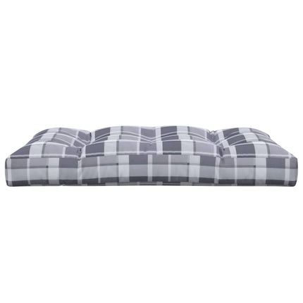 pallehynde 120x80x12 cm stof gråternet