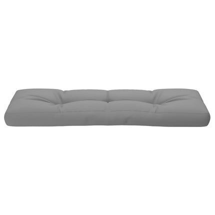 pallehynde 120x40x12 cm stof grå