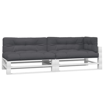 pallehynder 5 stk. stof antracitgrå