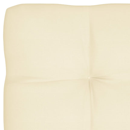 hynder til pallesofa 7 stk. cremefarvet
