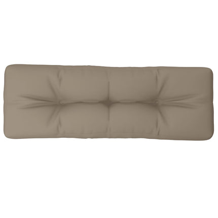 pallehynde 120x40x12 cm stof gråbrun