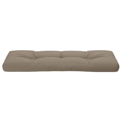 pallehynde 120x40x12 cm stof gråbrun