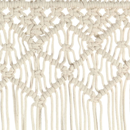 macramégardin 140x240 cm bomuld