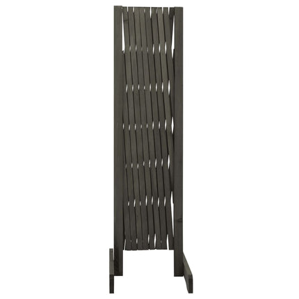 espalier til haven 180x100 cm massivt fyrretræ grå