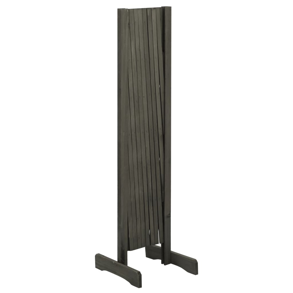 espalier til haven 180x100 cm massivt fyrretræ grå