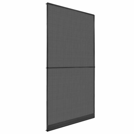 Svingbart insektnet Anthracit og sort 120 x 240 cm