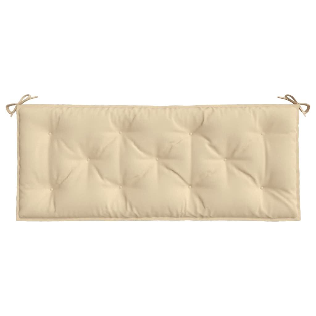 hynde til havebænk 120x50x7 cm oxfordstof beige