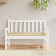 hynde til havebænk 120x50x7 cm oxfordstof beige