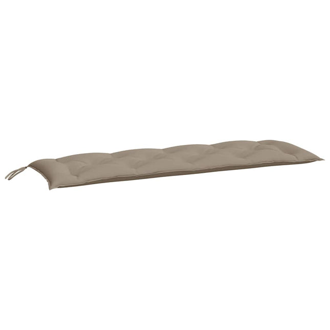hynde til havebænk 150x50x7 cm oxfordstof gråbrun
