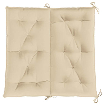 hynde til havebænk 100x(50+50)x7 cm oxfordstof beige