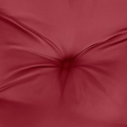 hynde til havebænk 100x(50+50)x7 cm oxfordstof vinrød
