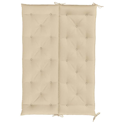 hynde til havebænk 150x(50+50)x7 cm oxfordstof beige