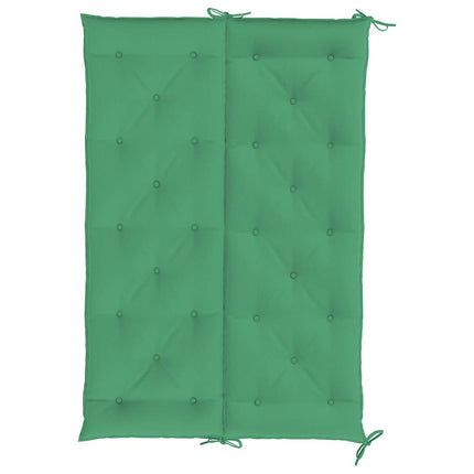 hynde til havebænk 150x(50+50)x7 cm oxfordstof grøn