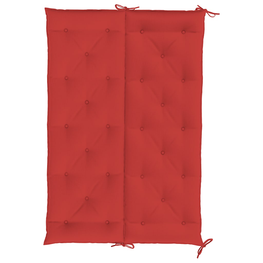 hynde til havebænk 150x(50+50)x7 cm oxfordstof rød