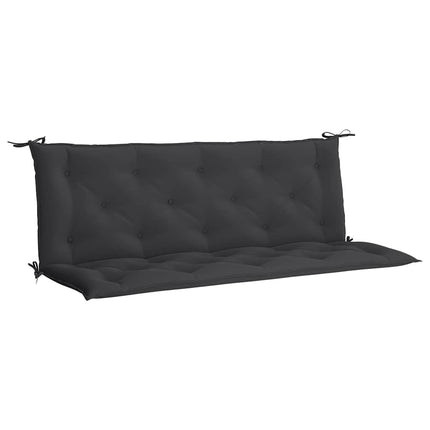hynde til havebænk 150x(50+50)x7 cm oxfordstof sort