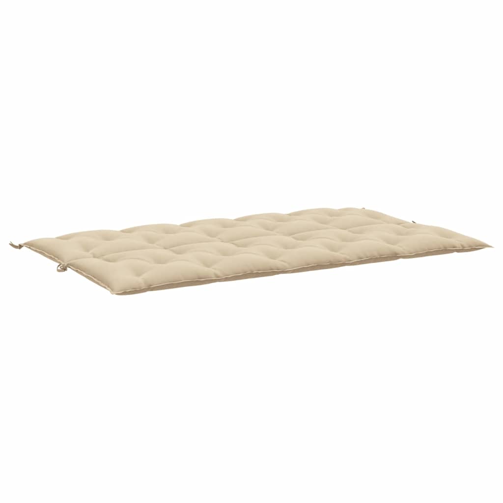 hynde til havebænk 180x(50+50)x7 cm oxfordstof beige