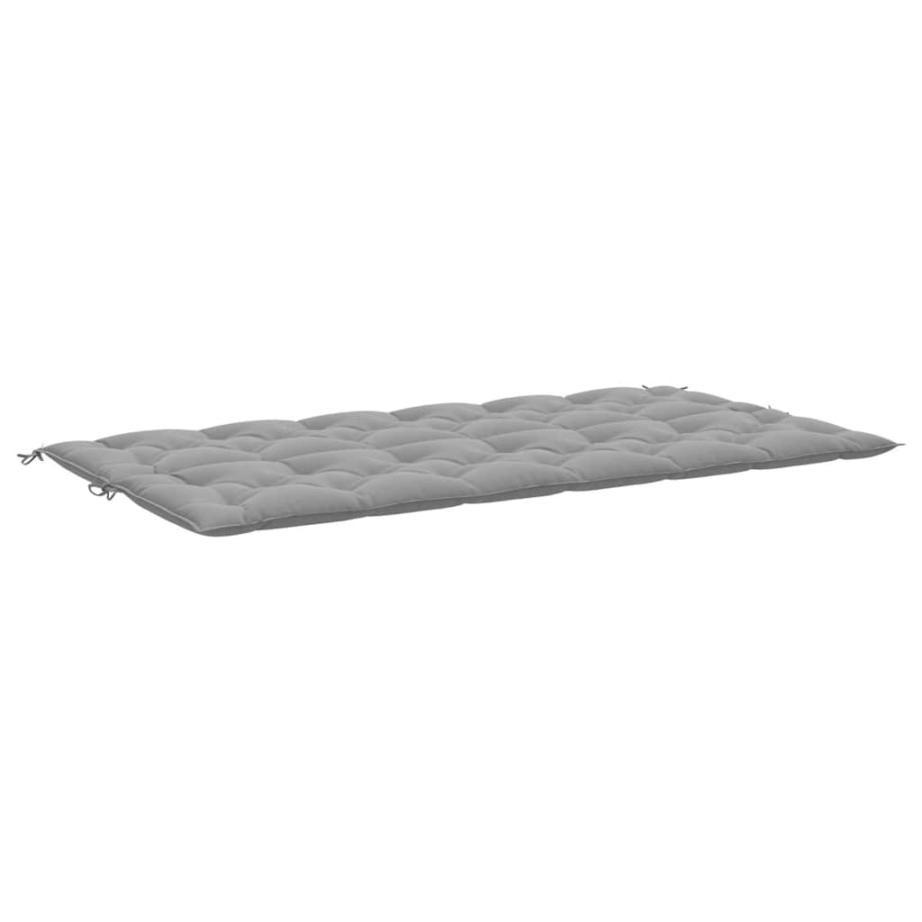 hynde til havebænk 200x(50+50)x7 cm oxfordstof grå