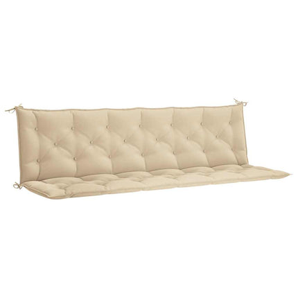 hynde til havebænk 200x(50+50)x7 cm oxfordstof beige