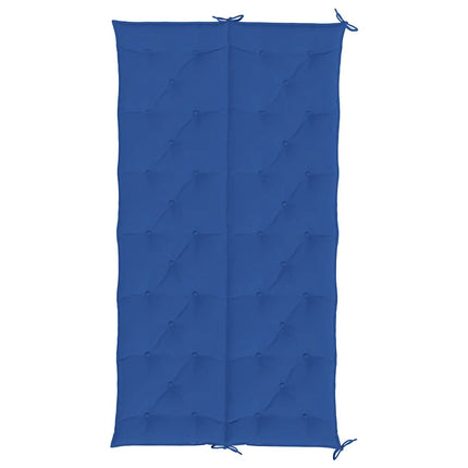 hynde til havebænk 200x(50+50)x7 cm oxfordstof blå