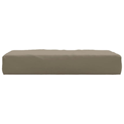 pallehynde 60x60x6 cm oxfordstof gråbrun