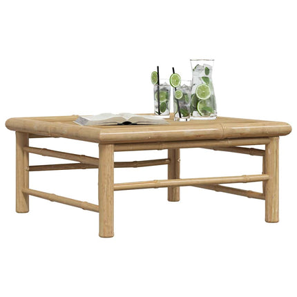 havebord 65x65x30 cm bambus