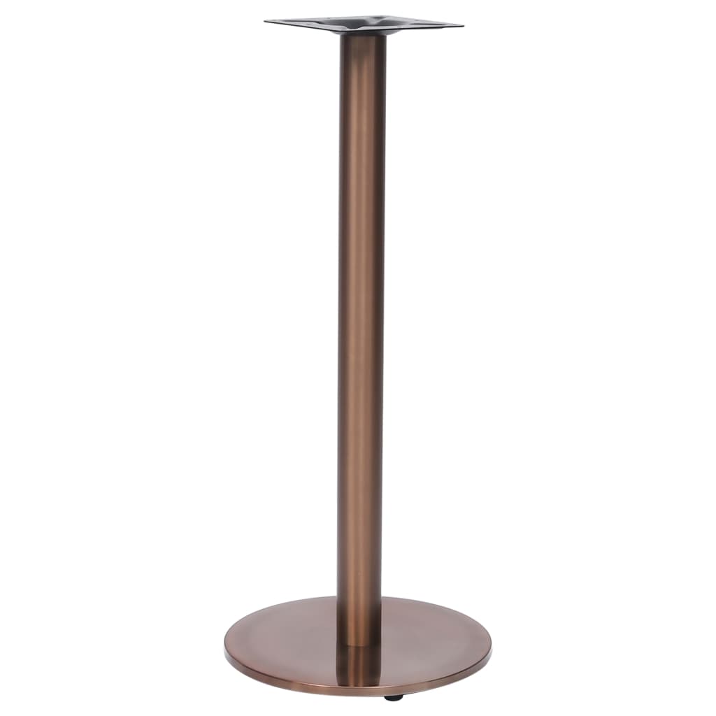 Bordben til bistrobord Ø45 × 107 cm - rustfrit stål, guldfarvet