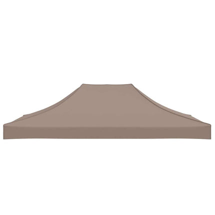 tag til festtelt 4x3 m 270 g/m² gråbrun