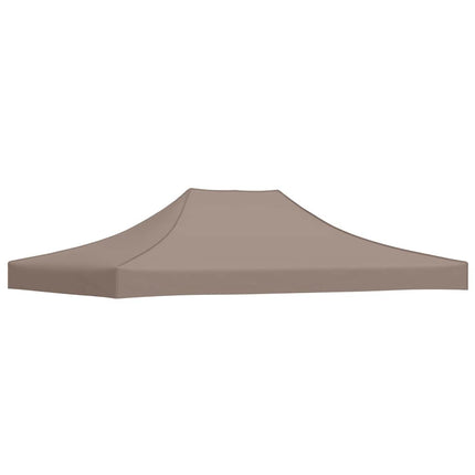 tag til festtelt 4x3 m 270 g/m² gråbrun