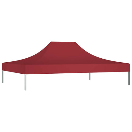 tag til festtelt 4,5x3 m 270 g/m² bordeauxfarvet