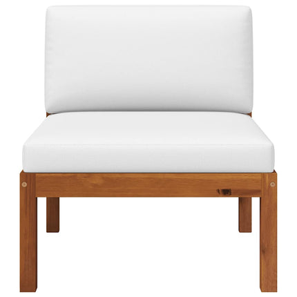 havesofa med hynder træ akacie og reb