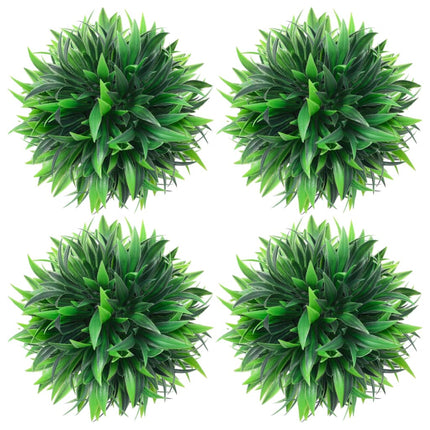 kunstige buksbom 4 stk. 15 cm kugleformet