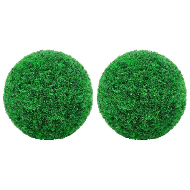 kunstige buksbom 2 stk. 27 cm kugleformet